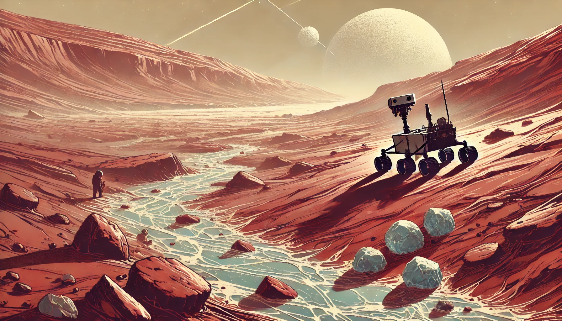 火星はかつて青かった？最新研究が明かす水の存在 - Tech Spark