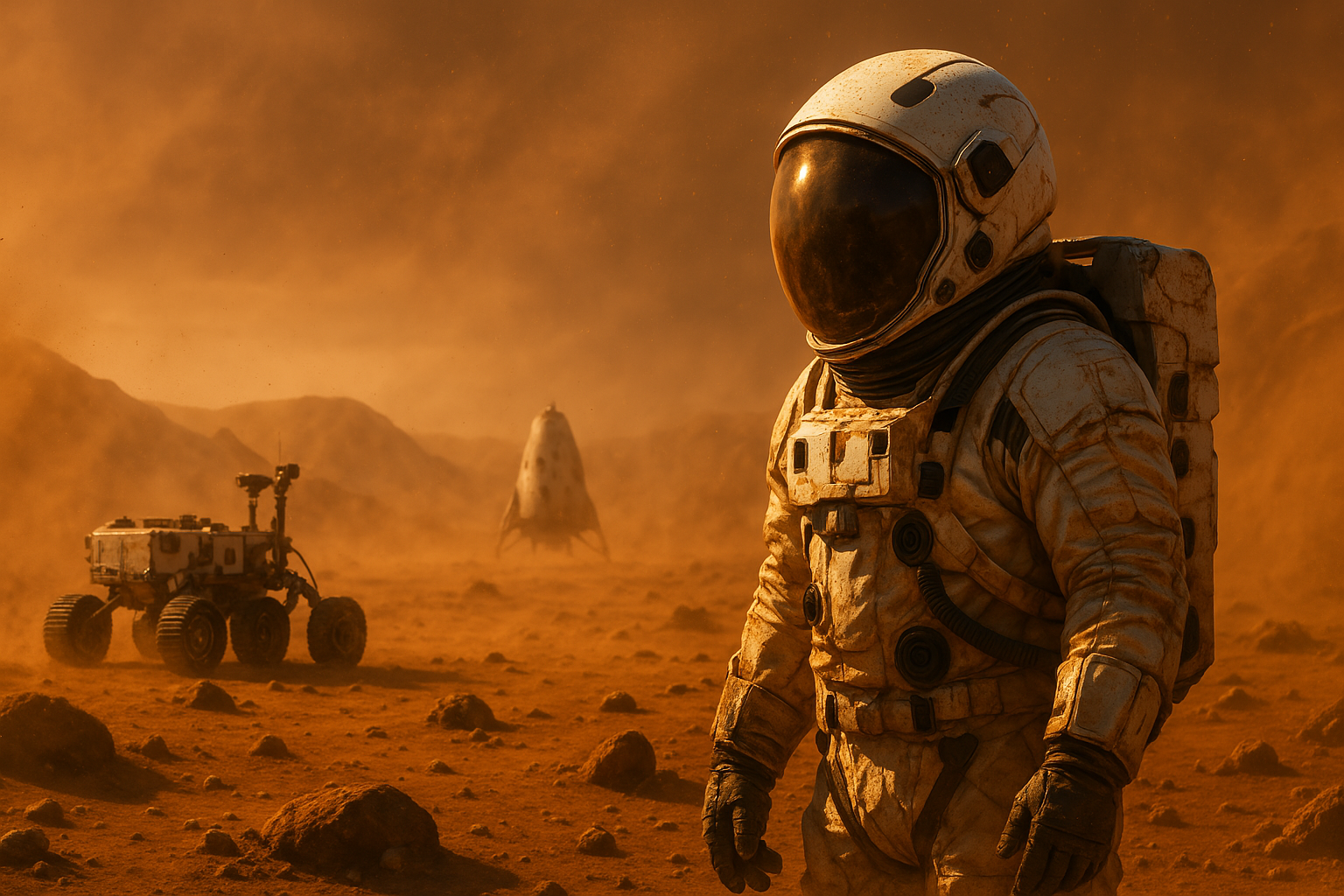 火星の「赤い塵」が危険！？探査ミッションの知られざる課題 - Tech Spark